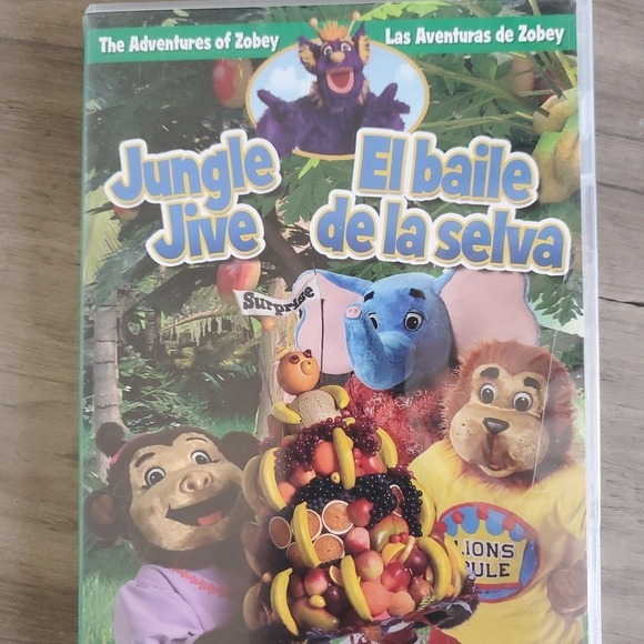 Set Of 2 Dvds The Adventures Of Zobey: Barn Dance Party And Jungle Jive - Picture 4 of 5